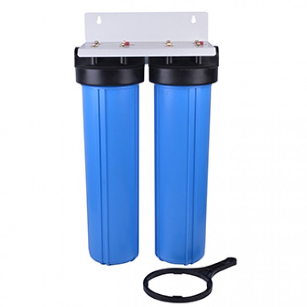 20’inch jumbo blue best whole home water filter filtration system