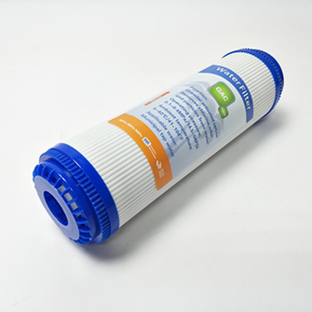 water filter spare parts 10 inch coconut GAC filter cartridge