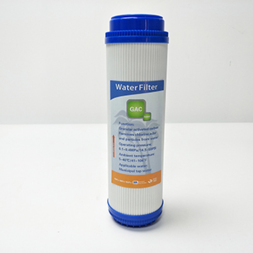 Household ro water filter spare parts 10 inch cartridge coconut granular activated carbon filter