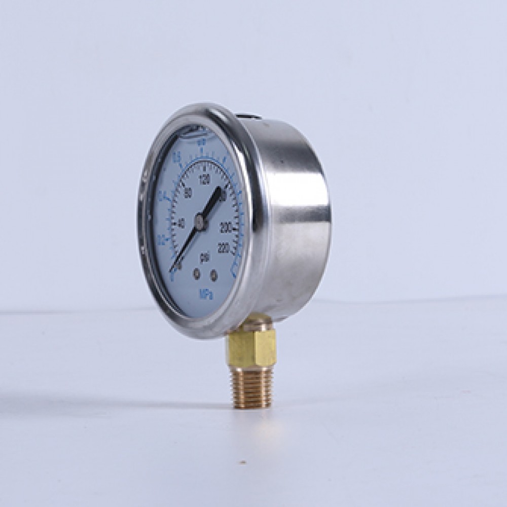 Househouse reverse osmosis water purifier parts water pressure meter water gauge