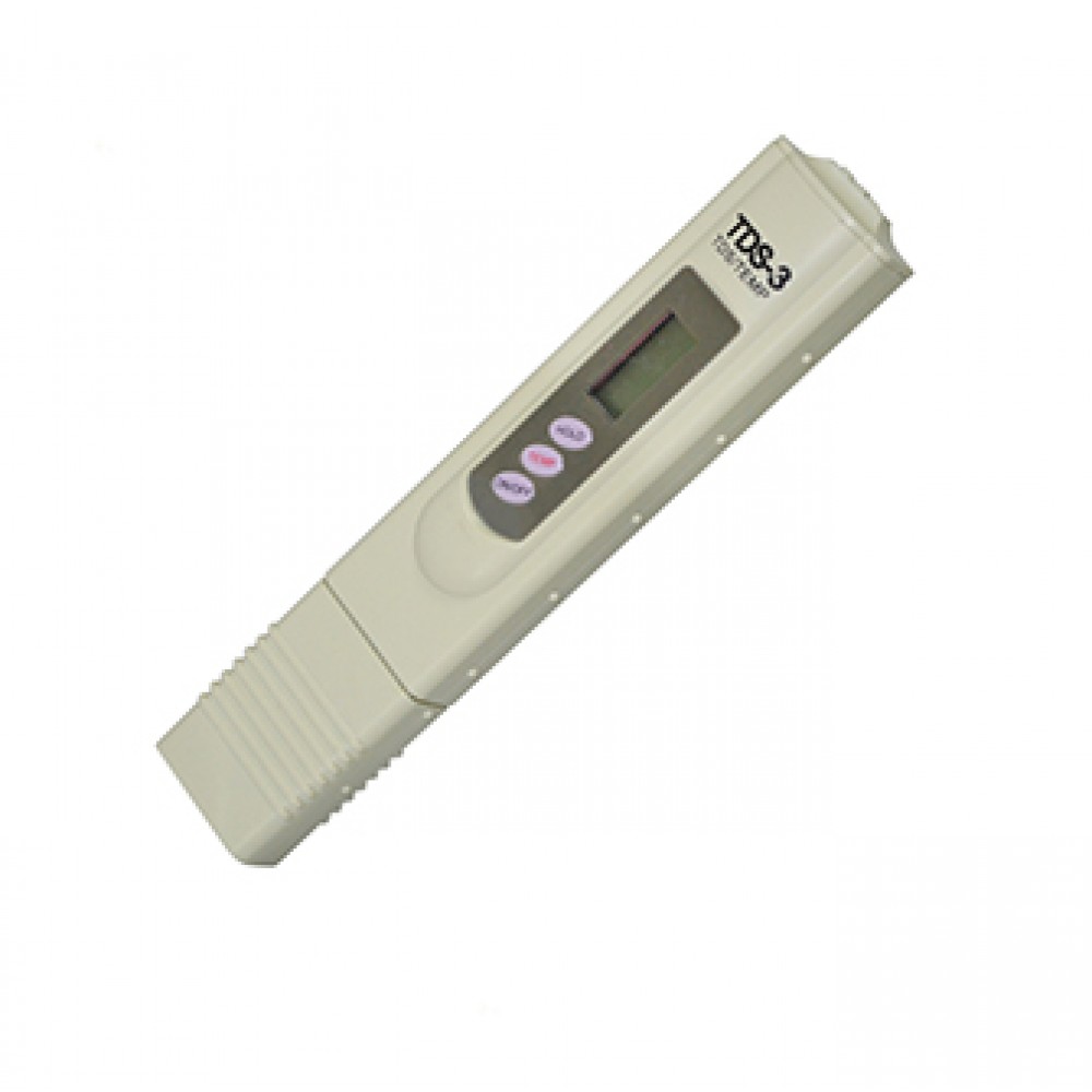 Mini Digital LCD TDS Meter Tester Water Quality Filter Pen 0-9999 PPM Gray