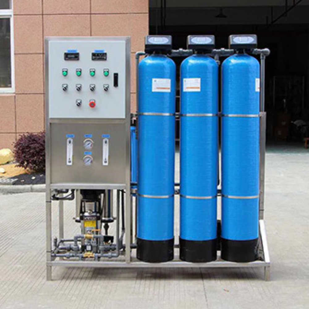 500 litros cada hora planta de tratamiento de agua industrial de ósmosis inversa sistema de filtro de agua ro