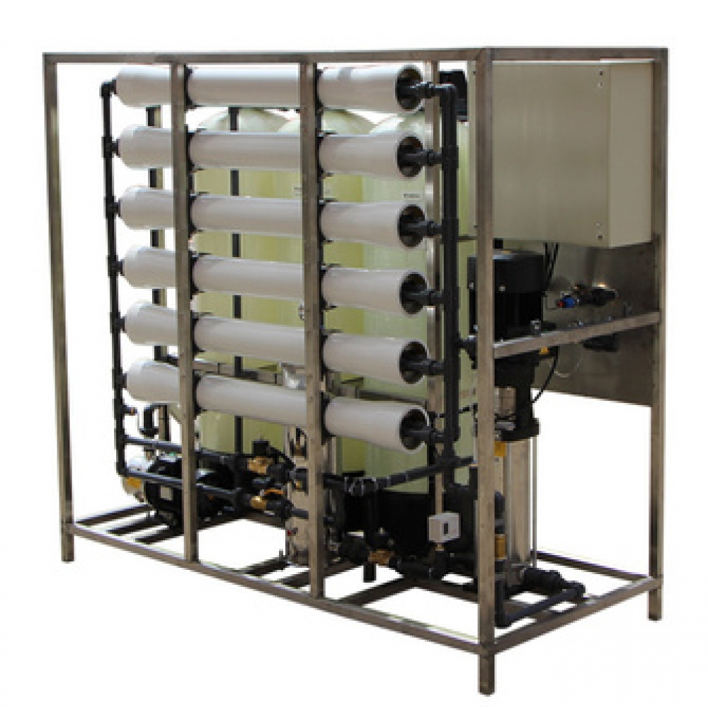 1500 litros por hora agua de pozo sistema de planta de tratamiento de agua de ósmosis inversa industrial