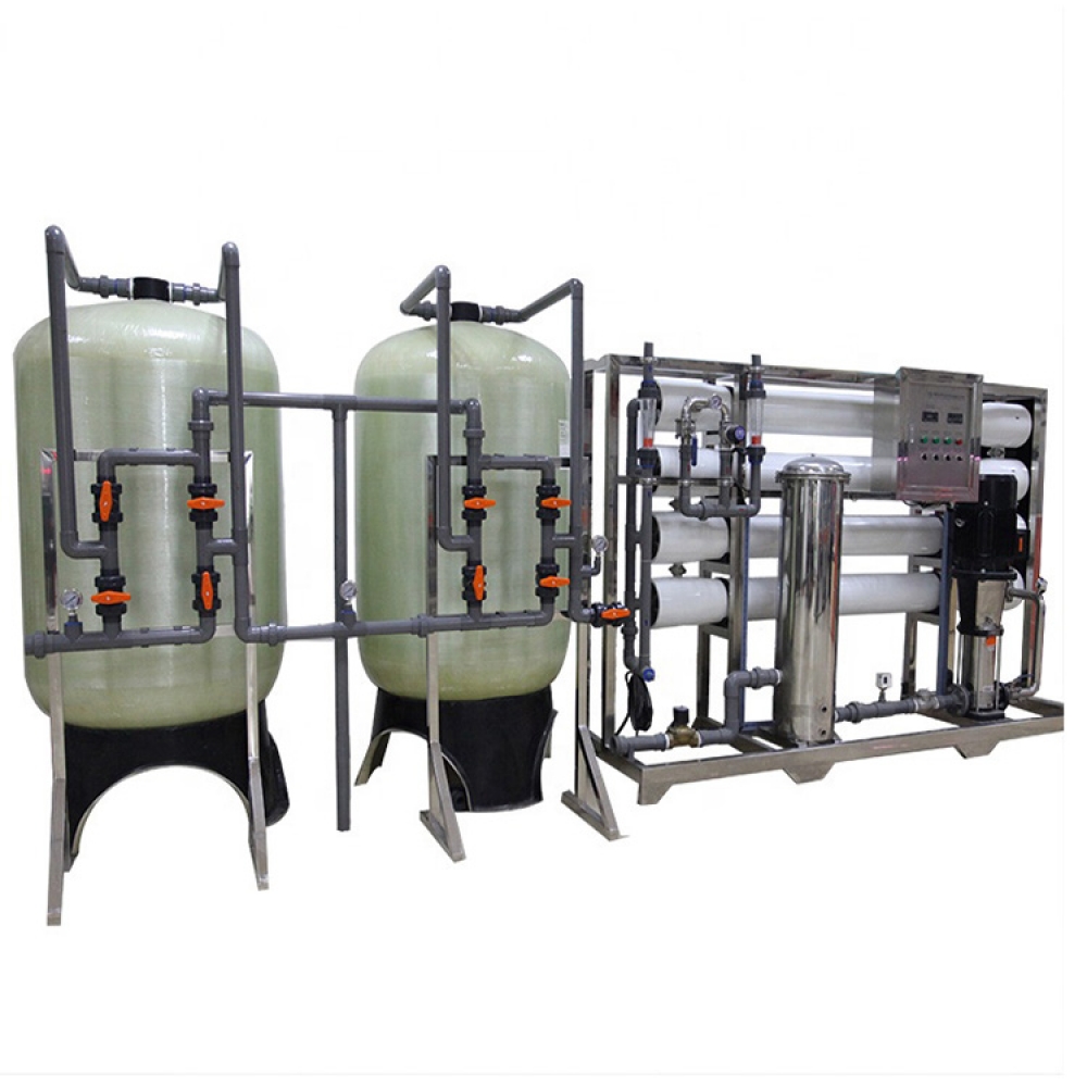 8000l/h 10m3/h 7m3/h sistema de purificación de agua de ósmosis inversa RO