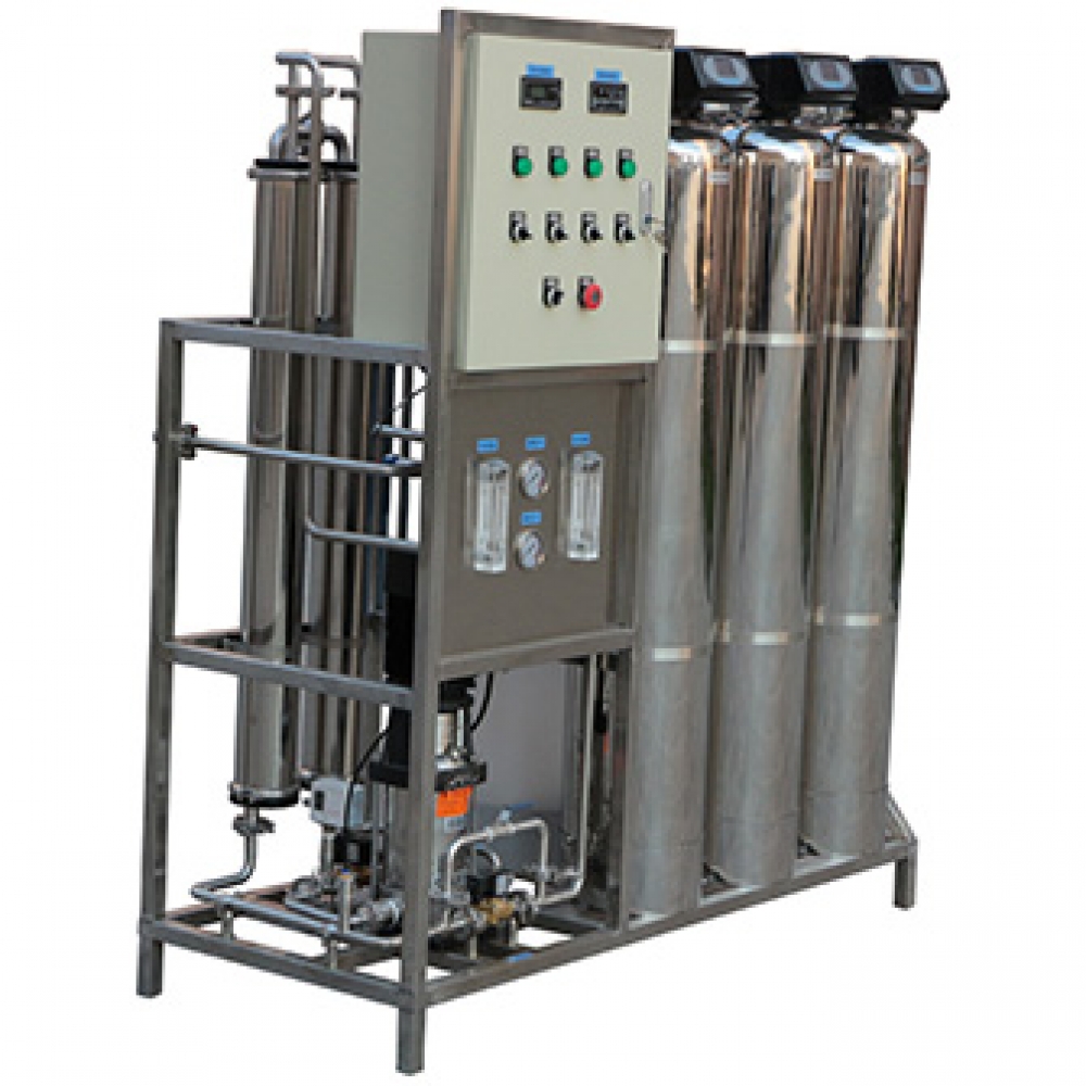 Planta de filtración de agua de ósmosis inversa 500 LPH-1000 LPH