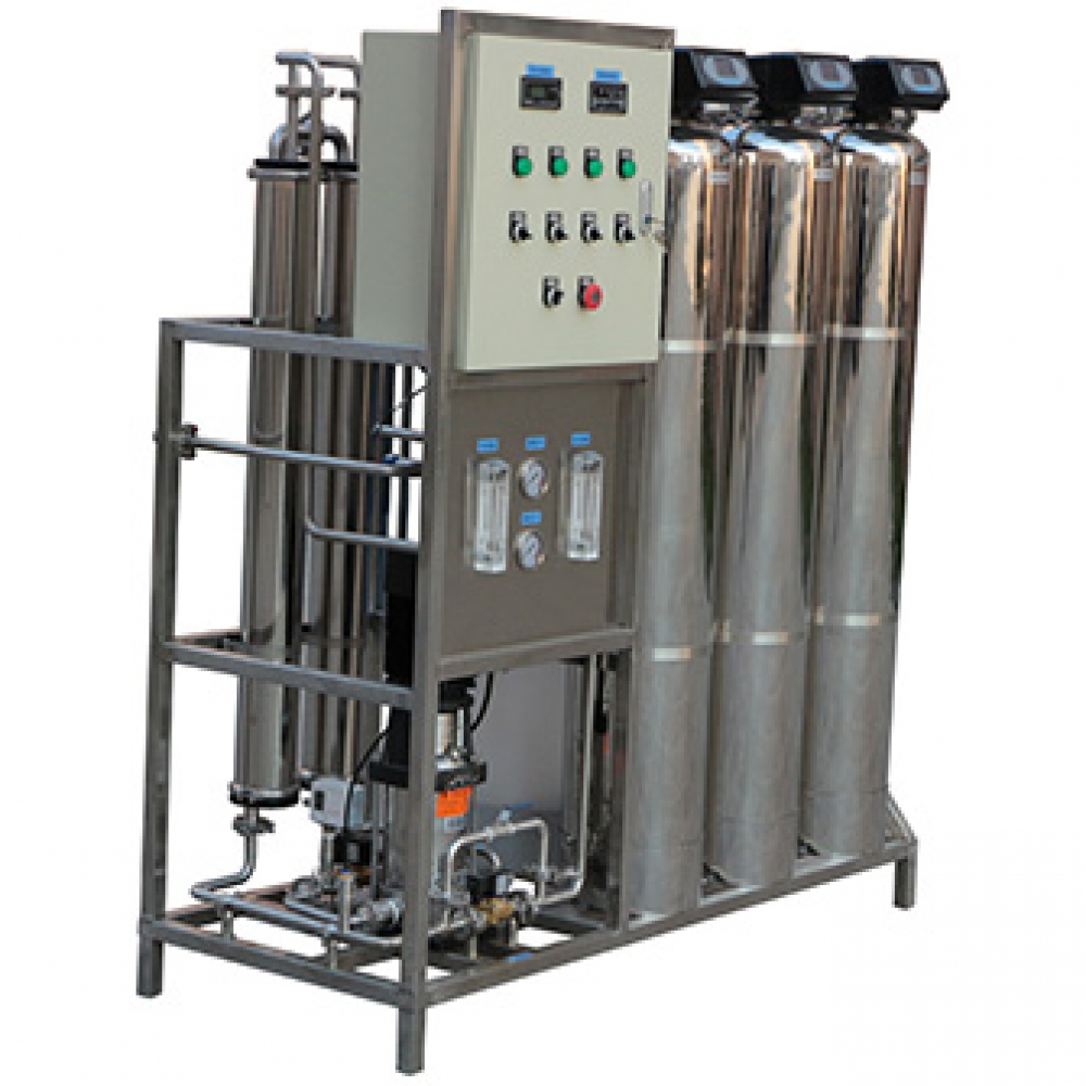 500LPH-1000LPH reverse osmosis water filtration plant