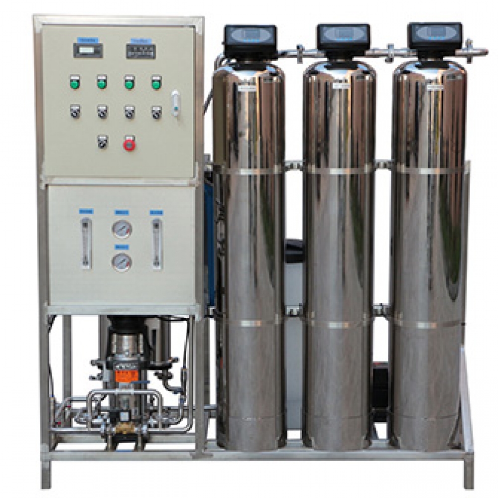 Planta de filtración de agua de ósmosis inversa 500 LPH-1000 LPH