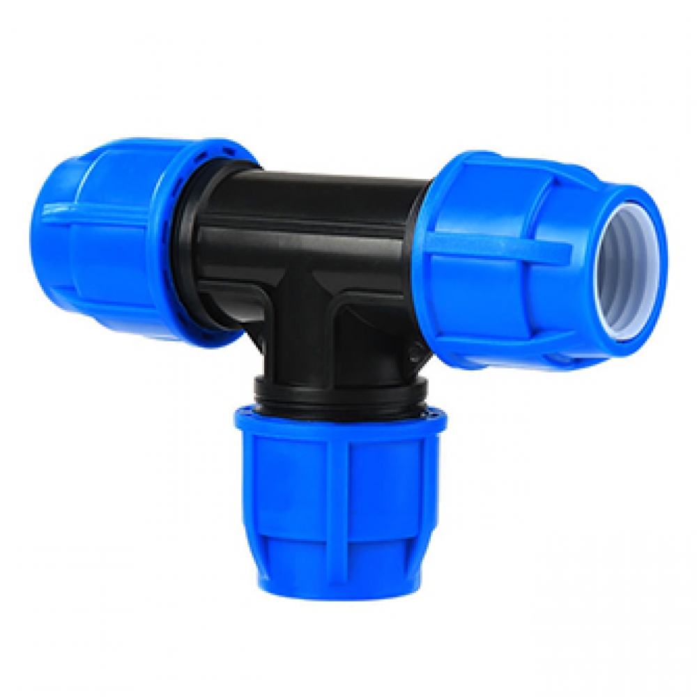 Watering system PE PP drip irrigation valve compression fittings quick connect way ball valve,Tee,Equal coupling,Elbow