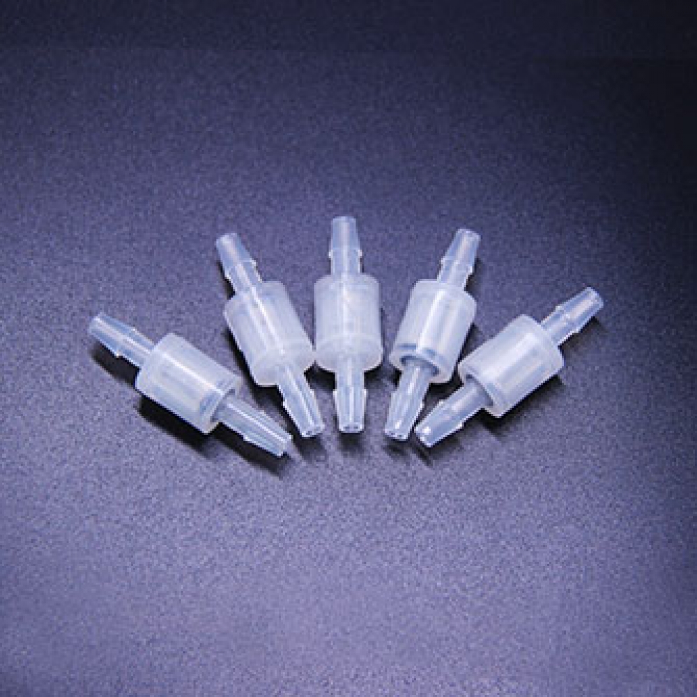 Miniature plastic check valve safety relief valve open force spring hair Shenzhen HL Co.,Ltd