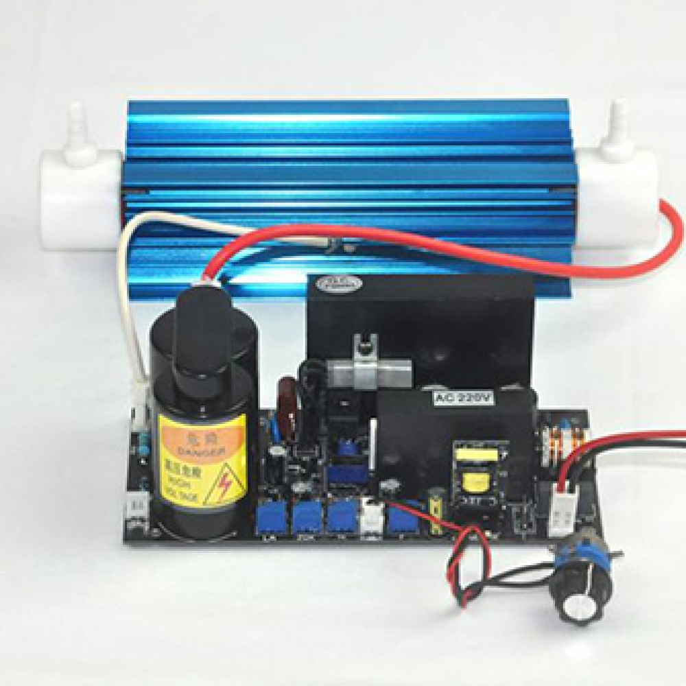 3G adjustable quartz tube ozone generator modul with power supply