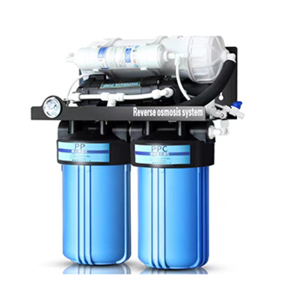 Sistema de filtro de agua de ósmosis inversa jumbo antiexplosión de 5 etapas y 10 pulgadas