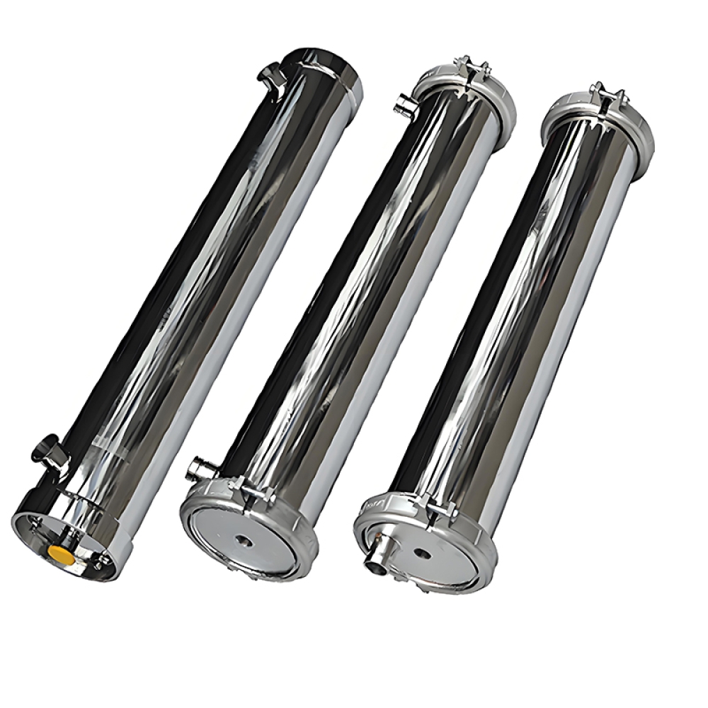 8 Inch Stainless Steel RO Water Filter Membrane Housing Side Port Membrane Vessel