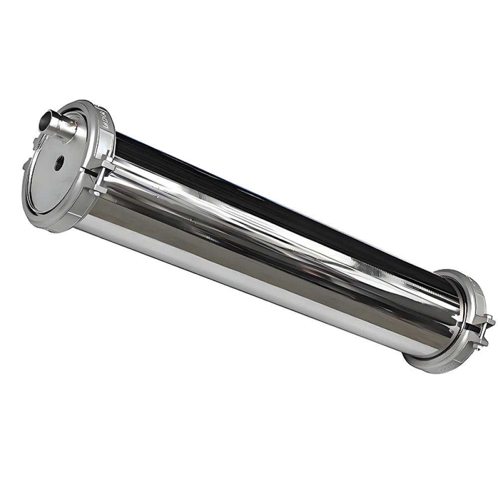 8 Inch Stainless Steel RO Water Filter Membrane Housing End Port Membrane Vessel