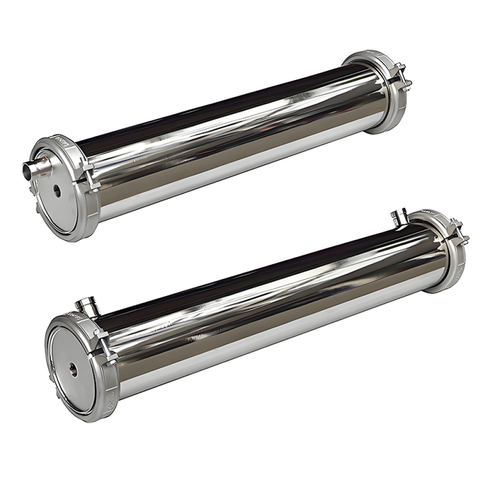 8 Inch Stainless Steel RO Water Filter Membrane Housing End Port Membrane Vessel