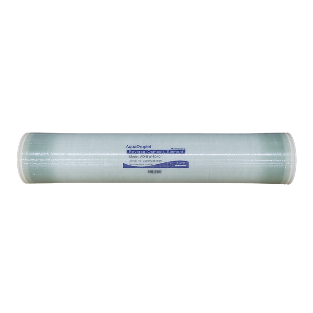 AquaDroplet AD-BW-8040 Industrial Brackish Water RO Membrane Element 8 inch 10500 GPD