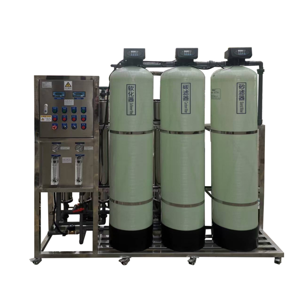 2000L/H reverse osmosis water filtration plant