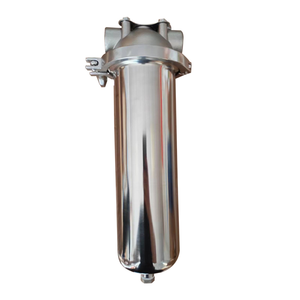 10 Inch Corrosion-resistant Stainless Steel 304 Housing High Pressure Water Purifier Liquid Treatment System Water Filter