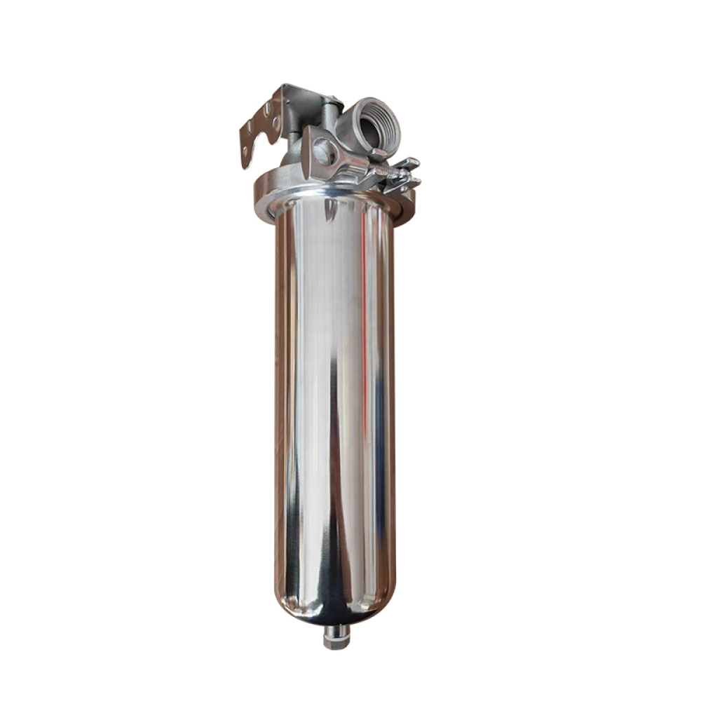 10 Inch Corrosion-resistant Stainless Steel 304 Housing High Pressure Water Purifier Liquid Treatment System Water Filter