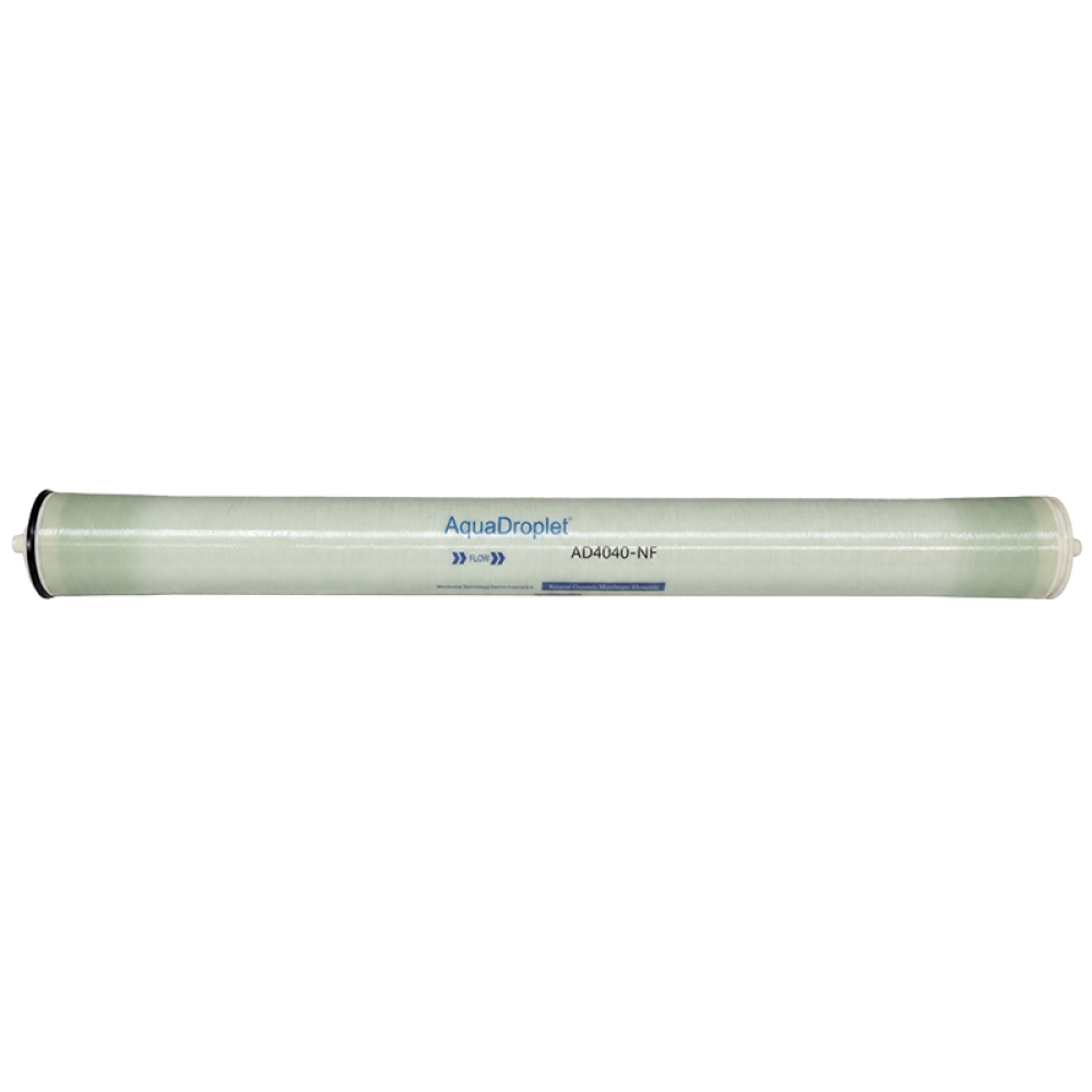 NF series of membrane elements performance