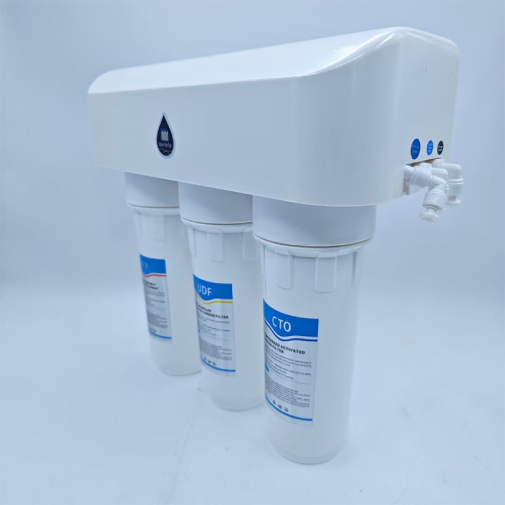 5 stage home revrese osmosis water filtration system with cover