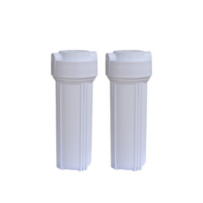 undersink ro water purifier system parts food grade white color plasitc 10' inch plastic water filter housing