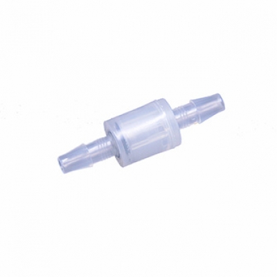Miniature plastic check valve safety relief valve open force spring hair