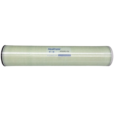 Membrana RO de agua de mar 8040|99,7% de rechazo de sal para plantas desalinizadoras