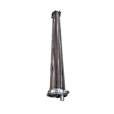 8 Inch 2 Core Stainless Steel RO Membrane Housing End Port Membrane Vessel