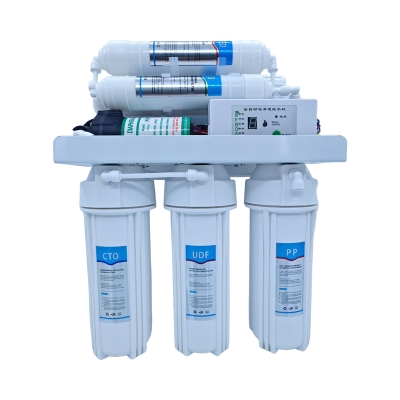 Household 5 stage reverse osmosis water filter system with TDS meter
