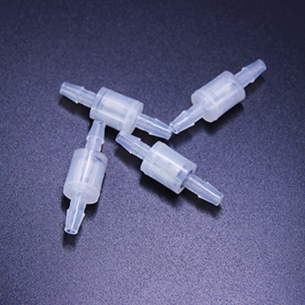 Miniature plastic check valve safety relief valve open force spring hair Shenzhen HL Co.,Ltd